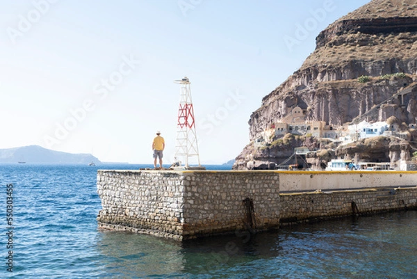 Obraz Santorini, Porto vecchio