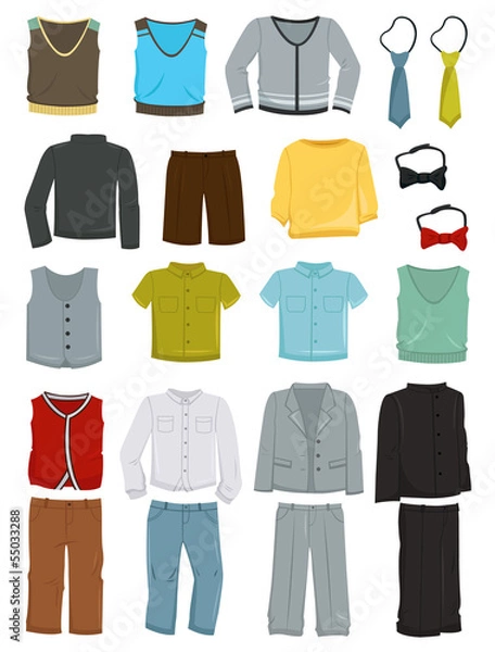 Obraz School clothes for boys