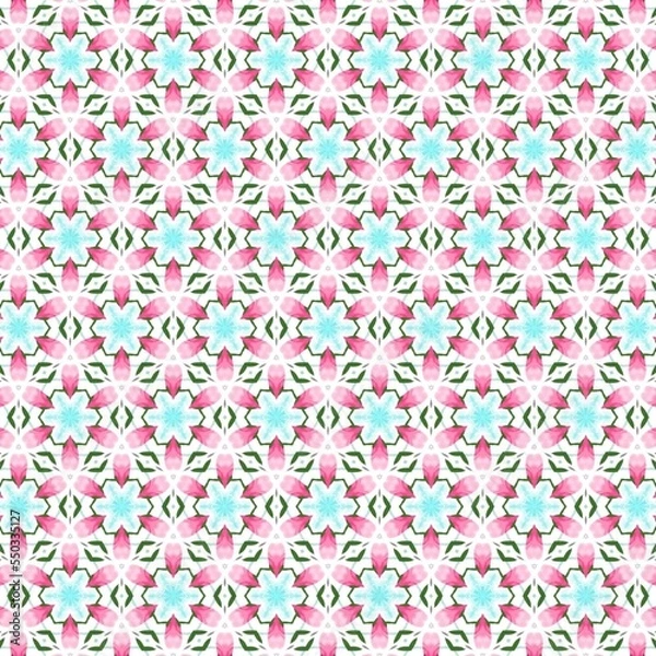 Obraz textile seamless pattern. colorful floral design pattern. abstract pattern. fabric design pattern. wallpapers design