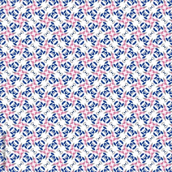 Obraz textile seamless pattern. colorful floral design pattern. abstract pattern. fabric design pattern. wallpapers design