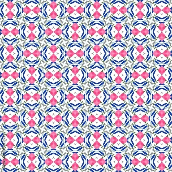 Obraz textile seamless pattern. colorful floral design pattern. abstract pattern. fabric design pattern. wallpapers design