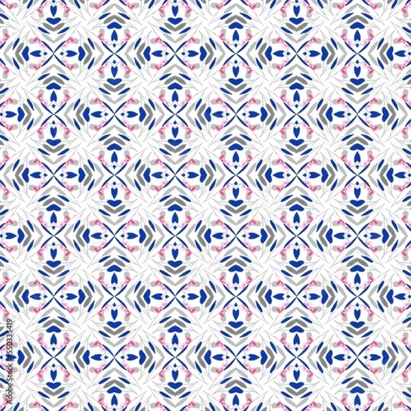 Obraz textile seamless pattern. colorful floral design pattern. abstract pattern. fabric design pattern. wallpapers design