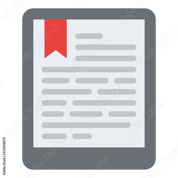 Obraz ebook learning computer reading icon