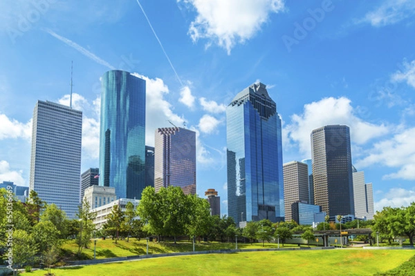 Obraz Skyline of Houston w Teksasie