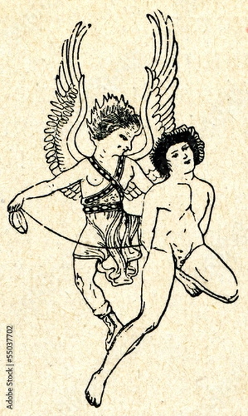 Fototapeta Erinye - one of greek deities of vengeance