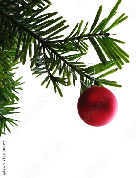 Obraz Boule rouge suspendue