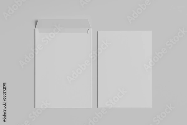 Obraz C4 envelope mockup