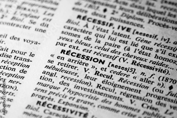Obraz récession