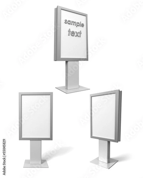 Fototapeta Lightbox with copy space