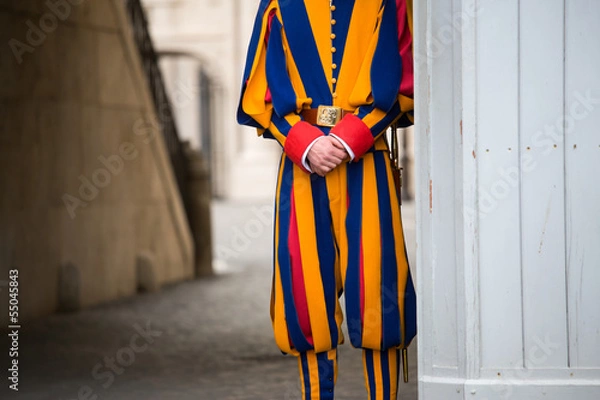 Obraz Swiss guard in Vatican