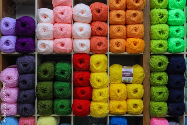 Obraz colorful threads for sewing