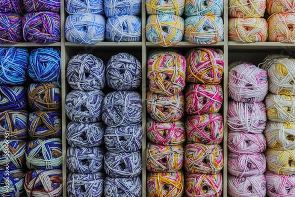 Obraz colorful threads for sewing