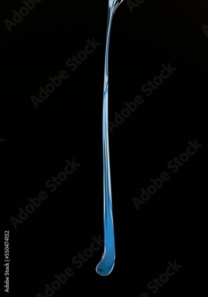 Obraz Color liquid splash in the studio