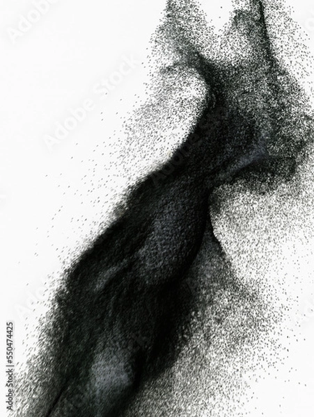 Obraz Sand splash in the studio