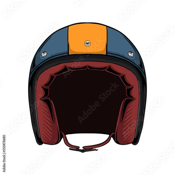 Fototapeta biker skull, skull bikers. Digital illustrations show the life of the skull of a biker