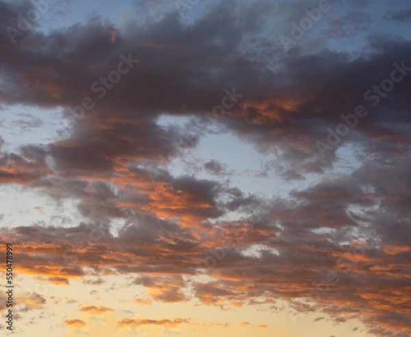 Obraz sky with clouds