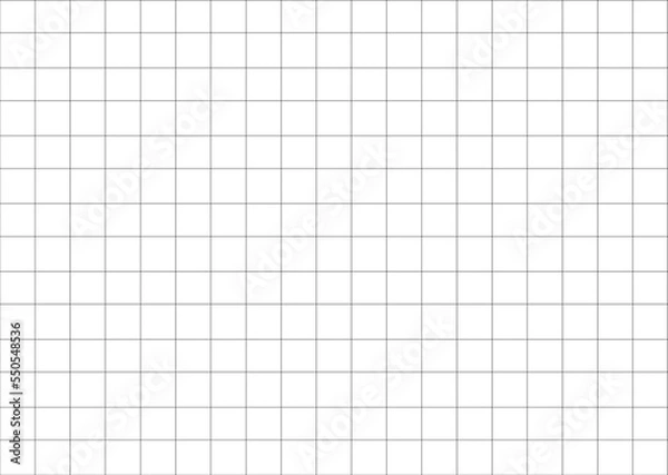 Obraz grey line squared paper sheet