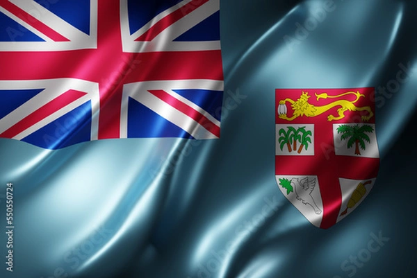 Obraz Fiji 3d flag