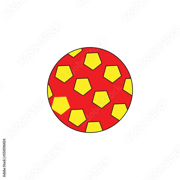 Obraz ball icon vector design illustration