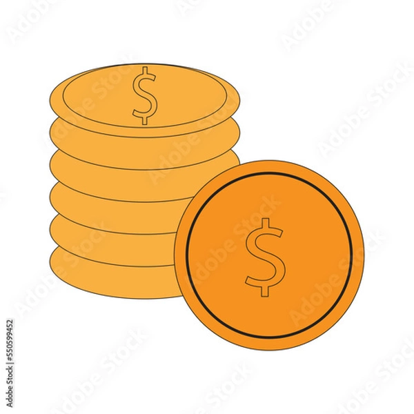 Obraz money icon design vector illustration