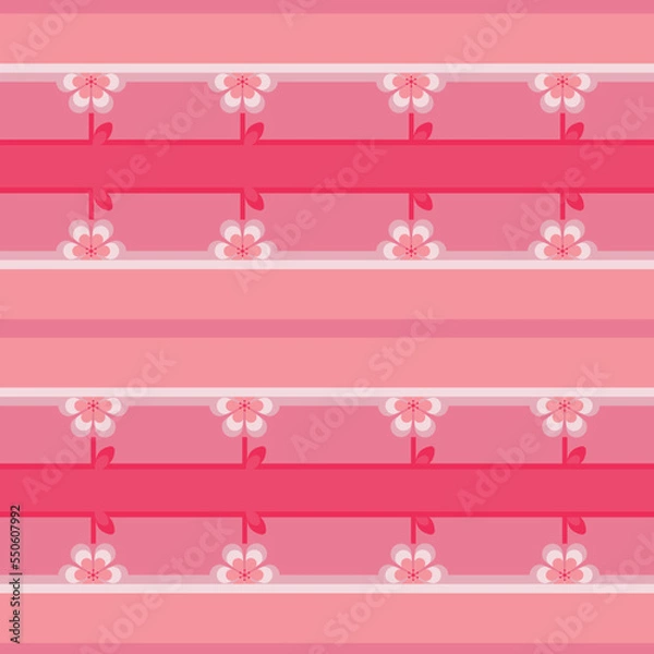 Obraz Modern big floral vector seamless pattern. Background isolated. Digital drawn illustration. Can be used as textile fabric or wallpaper, cards, invitations, decorative paper