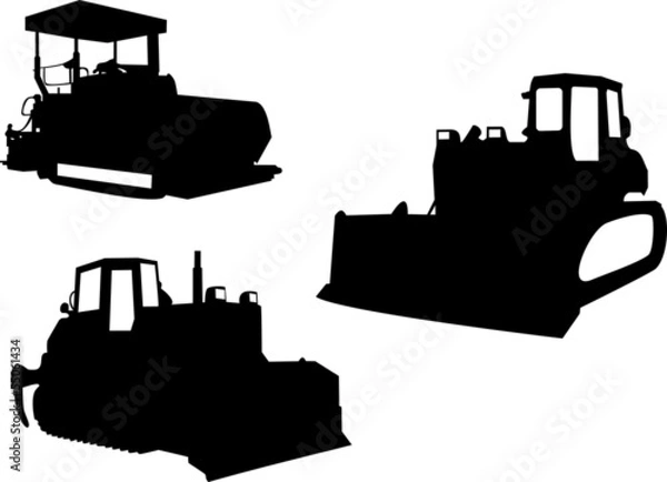 Obraz Bulldozer