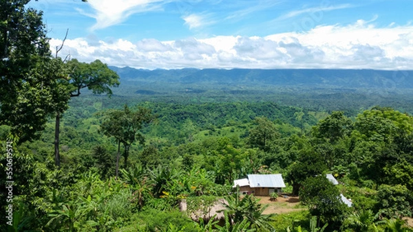 Obraz The Place name Sajek, The Beauty of Bangla