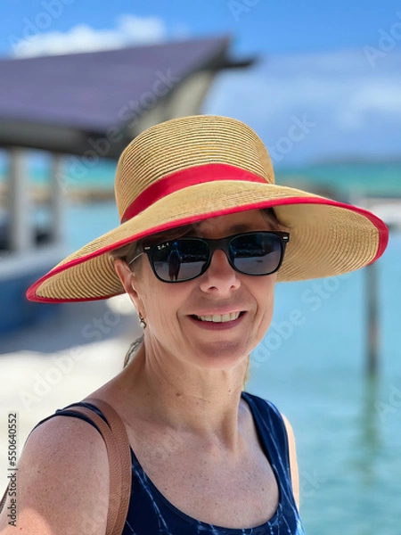 Obraz Vacation Lady