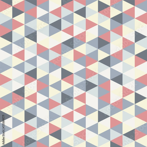 Fototapeta abstract retro geometric pattern