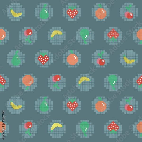 Obraz Fruit Game in Blueish 