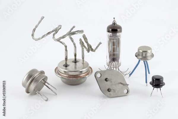 Fototapeta Old transistors