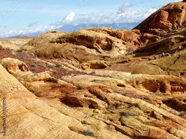 Fototapeta nevada rainbow landscape