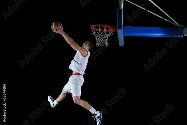 Fototapeta basketball player in action