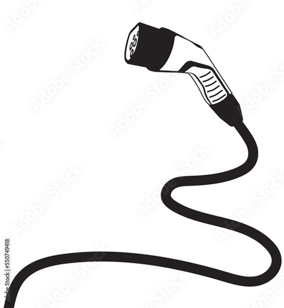 Obraz ev charging cable