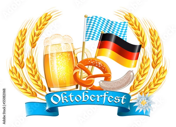 Obraz Oktoberfest celebration design