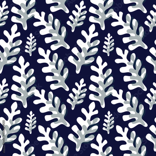 Fototapeta Abstract organic seamless pattern