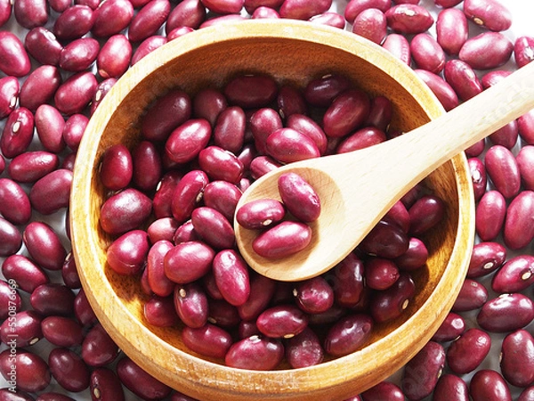 Obraz 赤紫色の金時豆