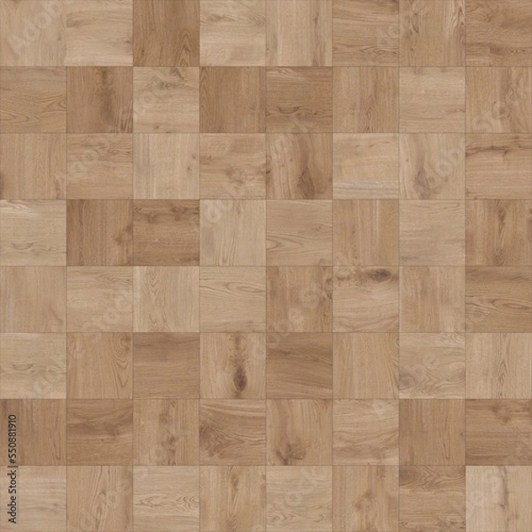Obraz Seamless texture wood oak square tile