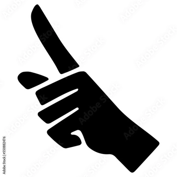 Obraz hand gesture index finger