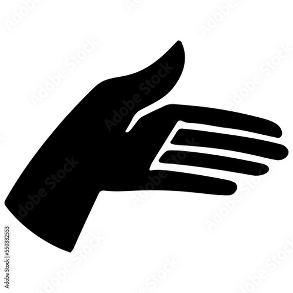 Obraz hand gesture index finger