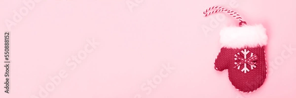 Fototapeta Trendy color 2023. Via magenta color background