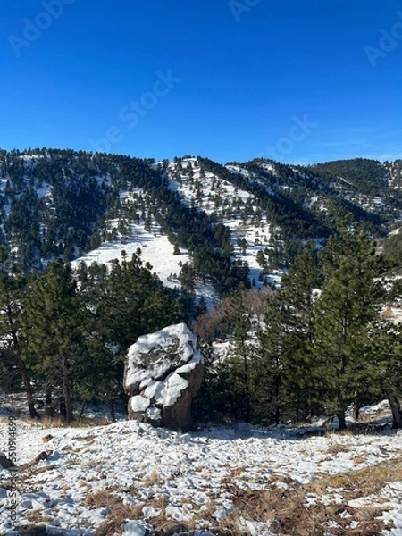 Obraz Hiking Mount Sanitas In Boulder Colorado