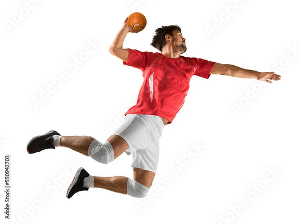 Fototapeta Handball player players in action
