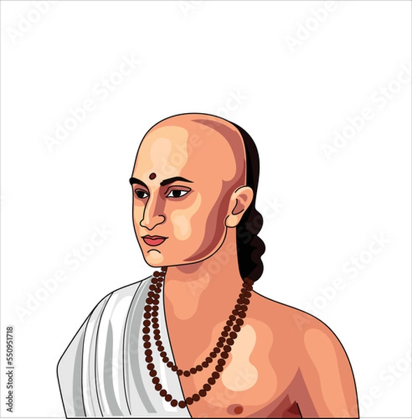 Fototapeta Aryabhatta vector illustration 