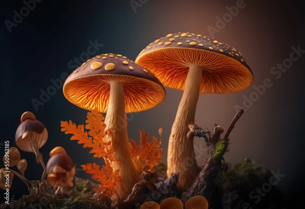 Obraz Mushrooms No.07