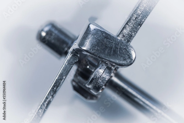 Obraz Macro Mechanism of Ice Cream Scoop