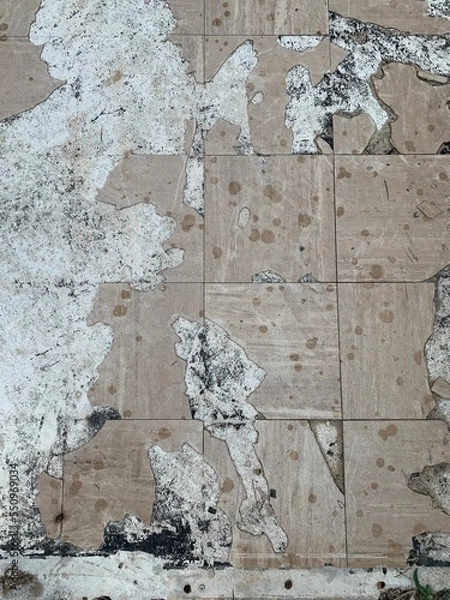 Obraz Old Broken Industrial Tile Texture