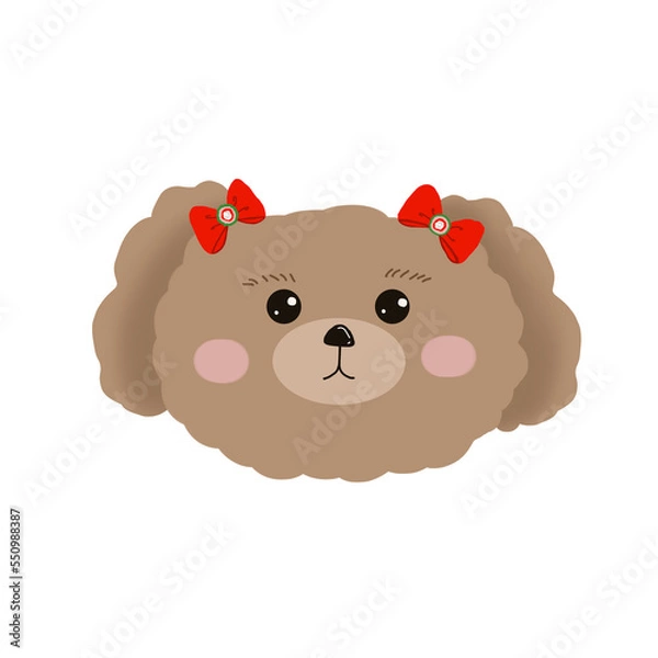 Obraz teddy bear with heart