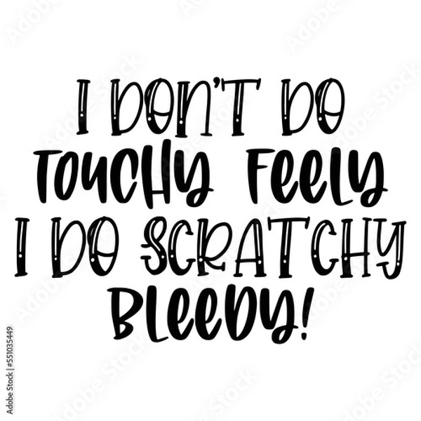 Fototapeta Cat Quotes Typography Black and White for print