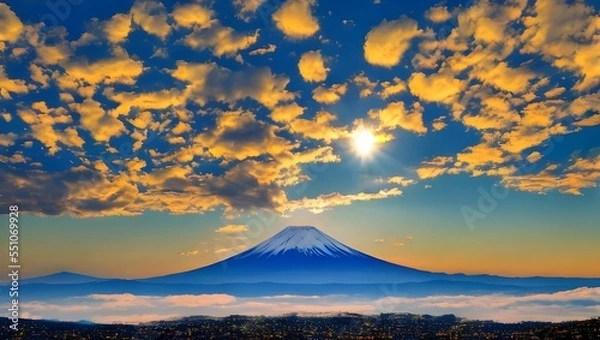 Fototapeta 富士山